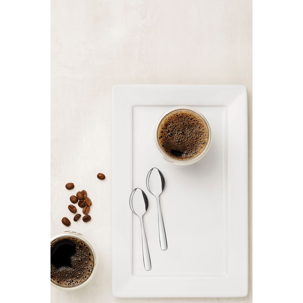 Tramontina amazonas stainless steel coffee spoon set of 6